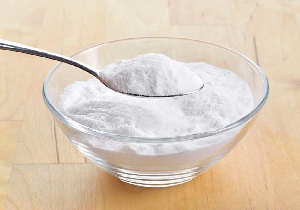 Adding baking soda to the vinegar will enhance its healing properties.