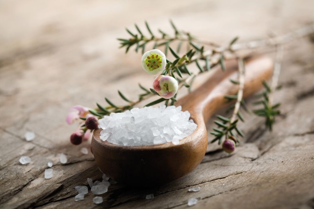 Some people have been able to treat toenail fungus with sea salt baths.